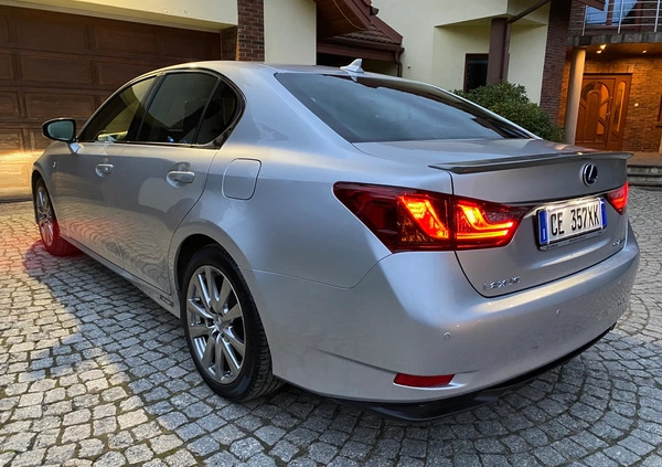 Lexus GS cena 84990 przebieg: 249000, rok produkcji 2012 z Gubin małe 781